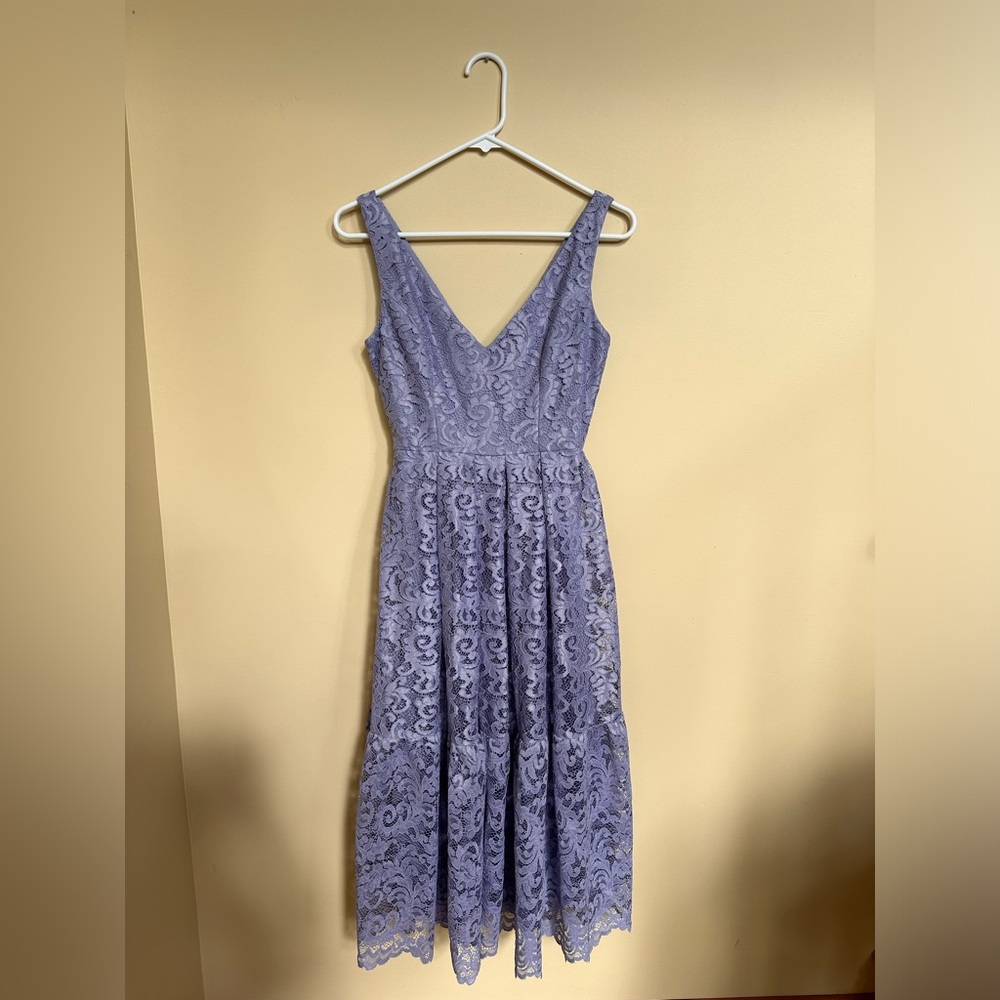 ASOS formal lace v-neck dress
